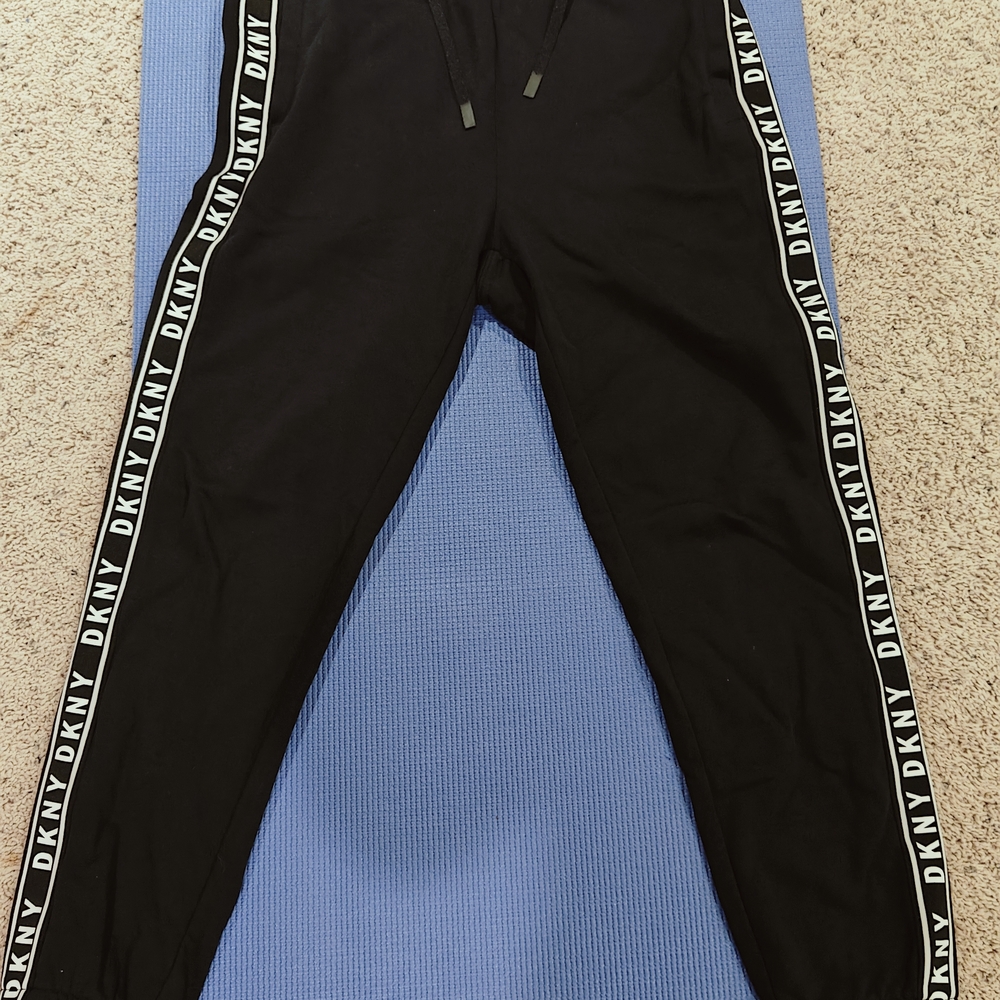 DKNY Man's Black Jogger Pants
